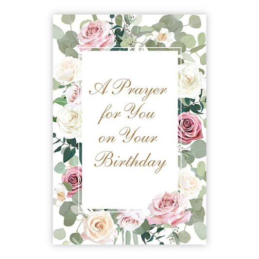Greeting Card - Prayer on Your Birthday