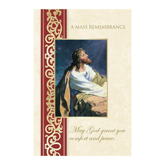 Mass Card - Remembrance (N0257)
