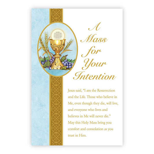 Mass Card - For Your Intention