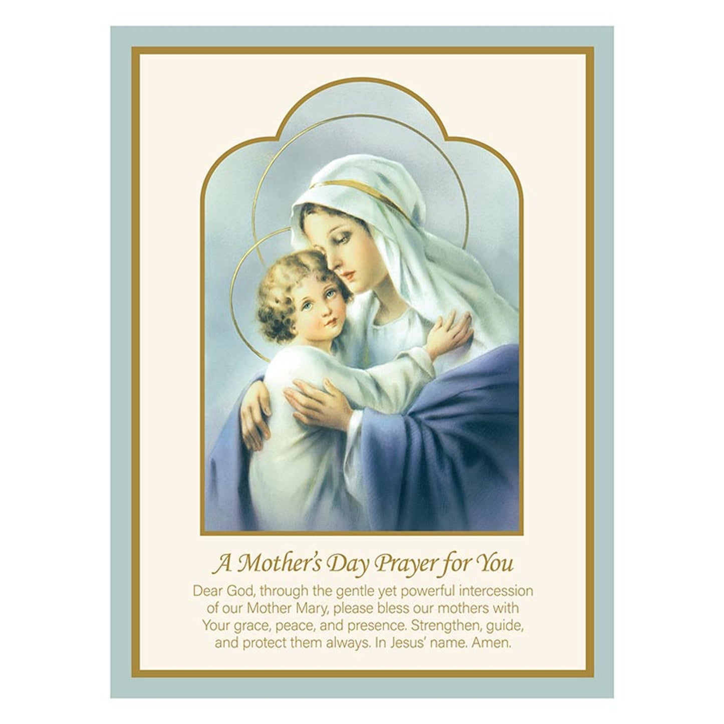 Pop Up Card - Madonna & Child