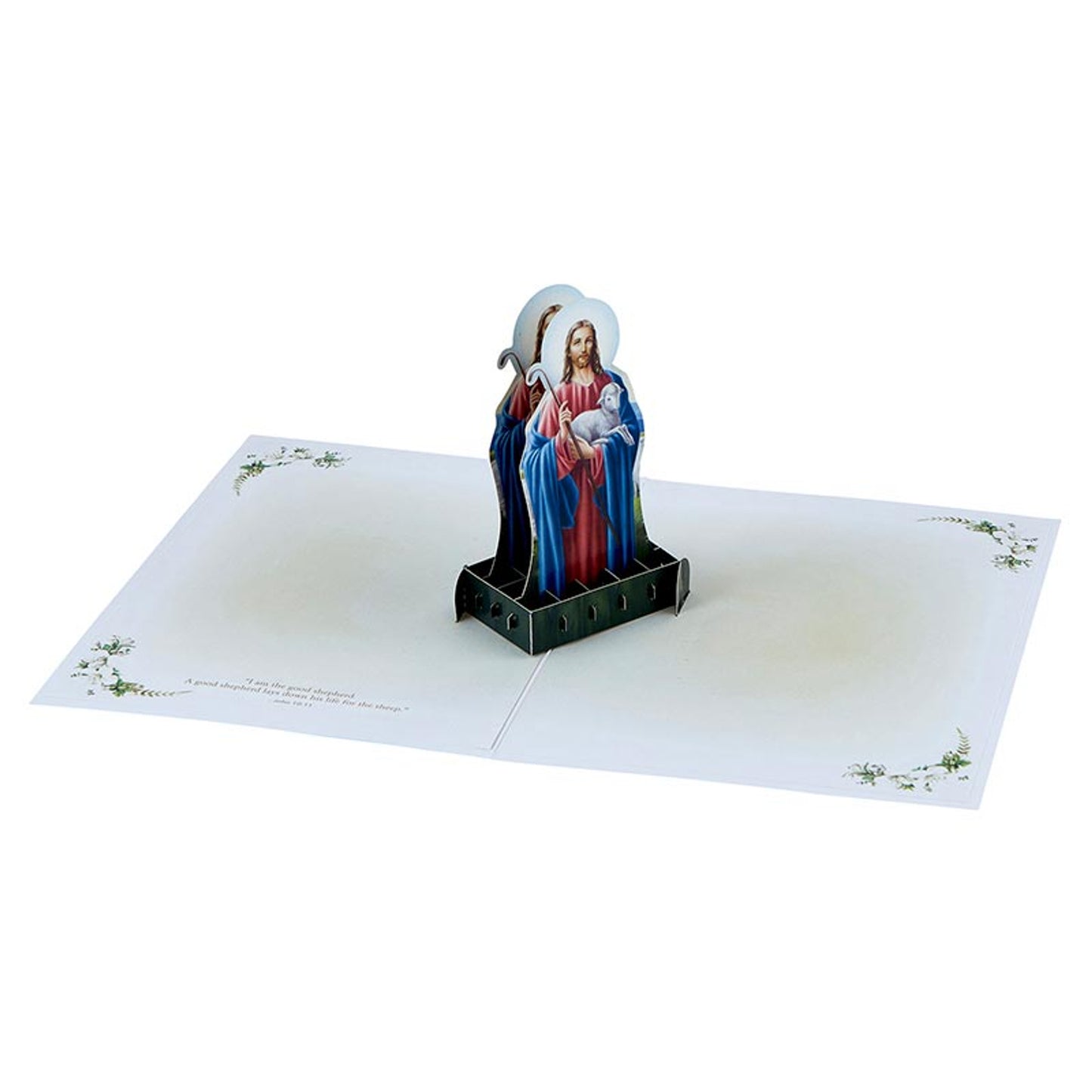 Pop Up Card - Christ the Good Shepherd