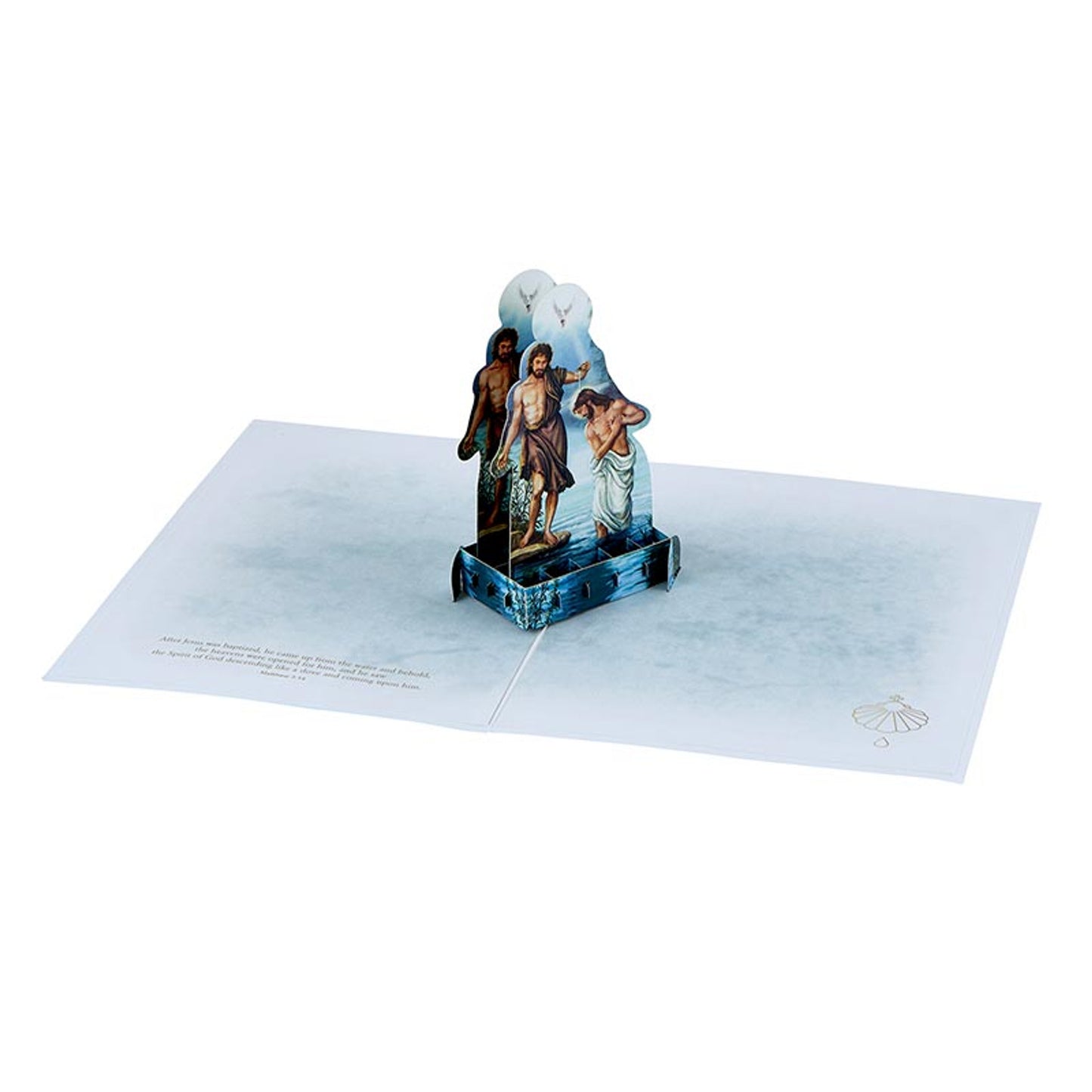 Pop Up Card - Christ Baptism