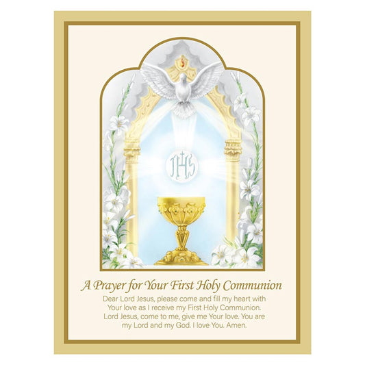 Pop Up Card - First Communion