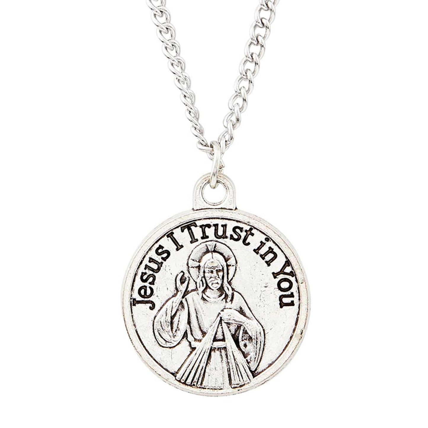 Jesus I Trust In You Medal