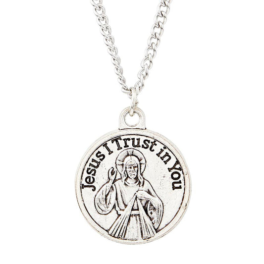 Jesus I Trust In You Medal