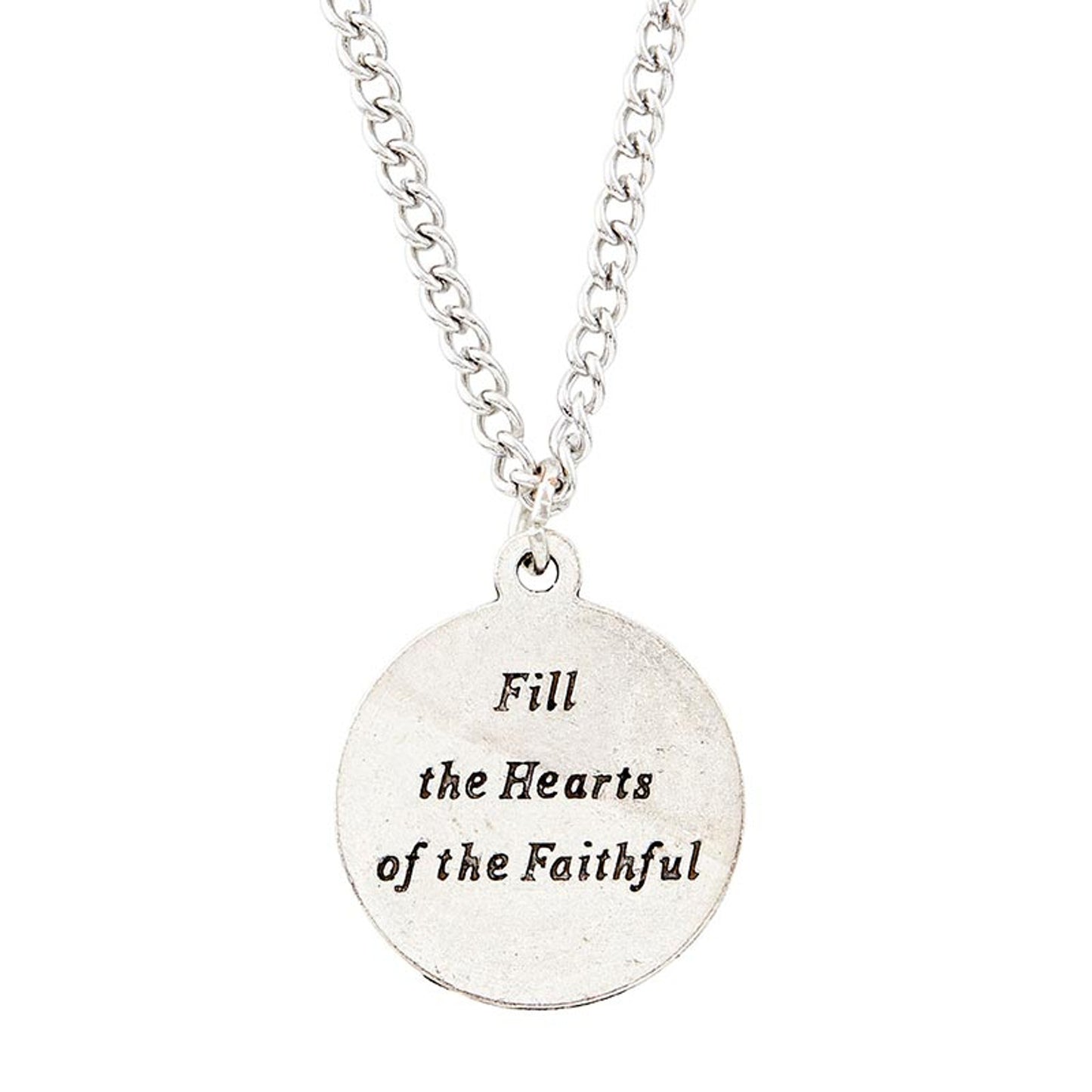 Dove and Sacred Heart Medal