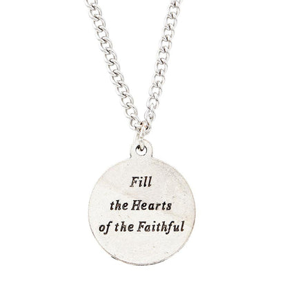 Dove and Sacred Heart Medal