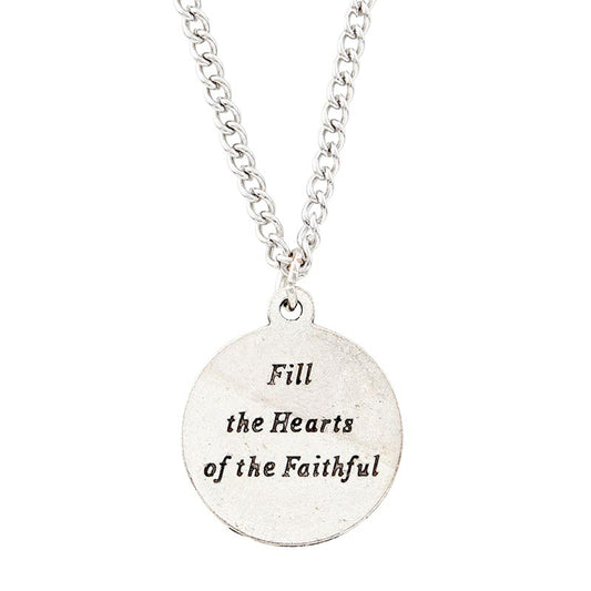 Dove and Sacred Heart Medal