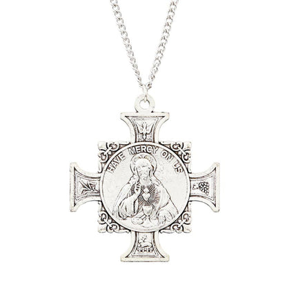 Saint Jude and Sacred Heart Medal