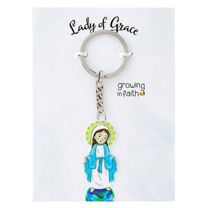Our Lady Of Grace Keychain