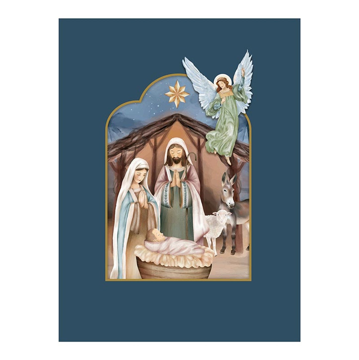 Pop Up Card - Nativity