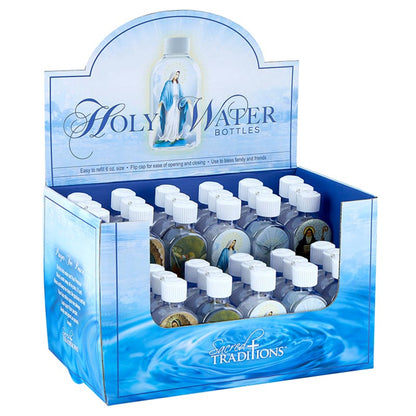 Holy Water Bottle Display - 36/PK