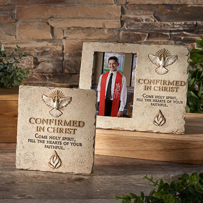 Confirmed In Christ Confirmation Photo Frame