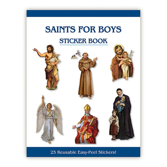 Aquinas Kids Sticker Book - Saints for Boys