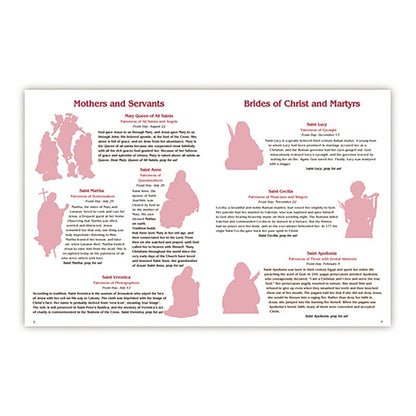 Aquinas Kids Sticker Book - Saints for Girls