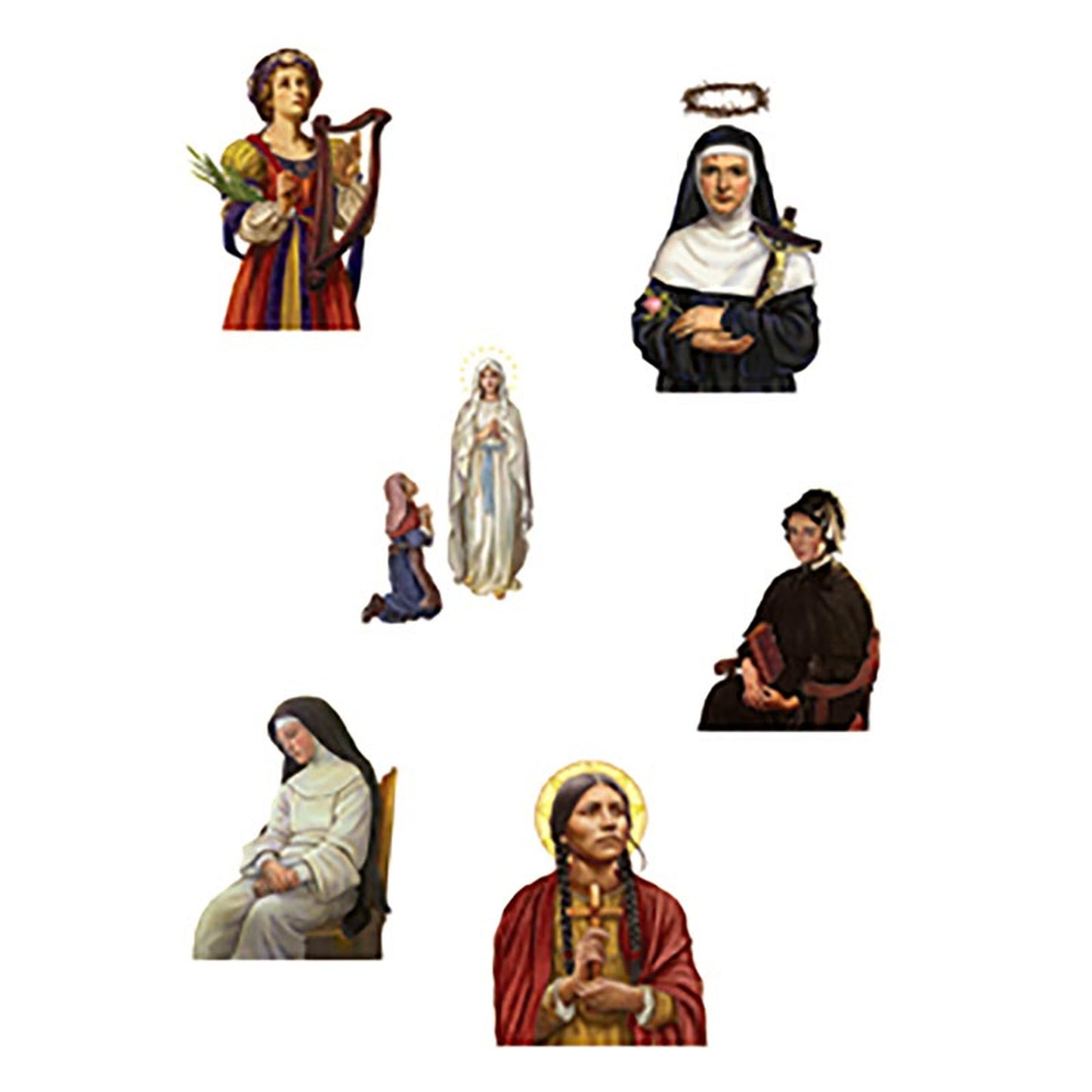 Aquinas Kids Sticker Book - Saints for Girls