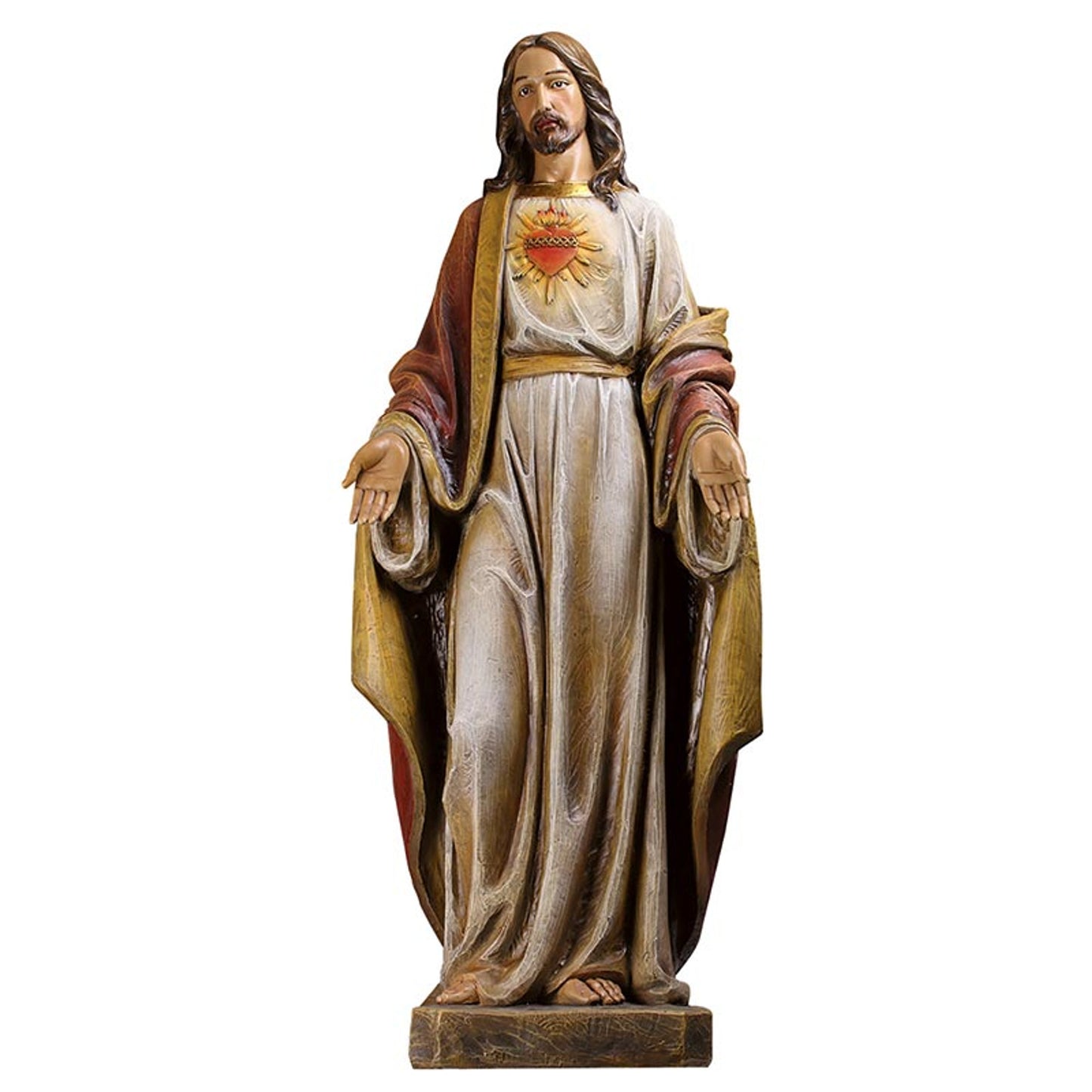 48" H Sacred Heart Statue