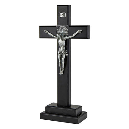 Saint Benedict Standing Crucifix