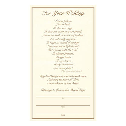 Tomaso Wedding Boxed Cross