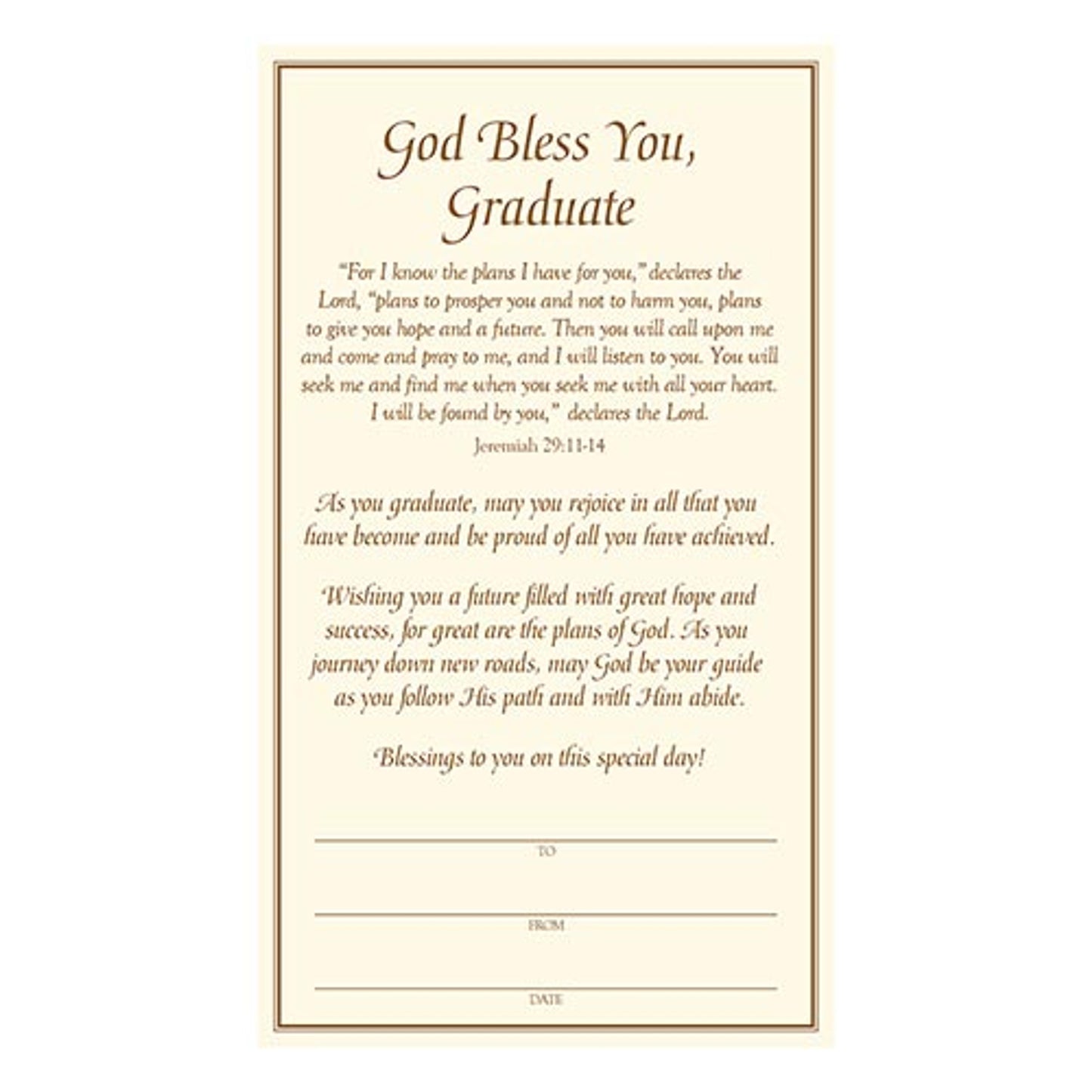 Tomaso Graduation Boxed Cross