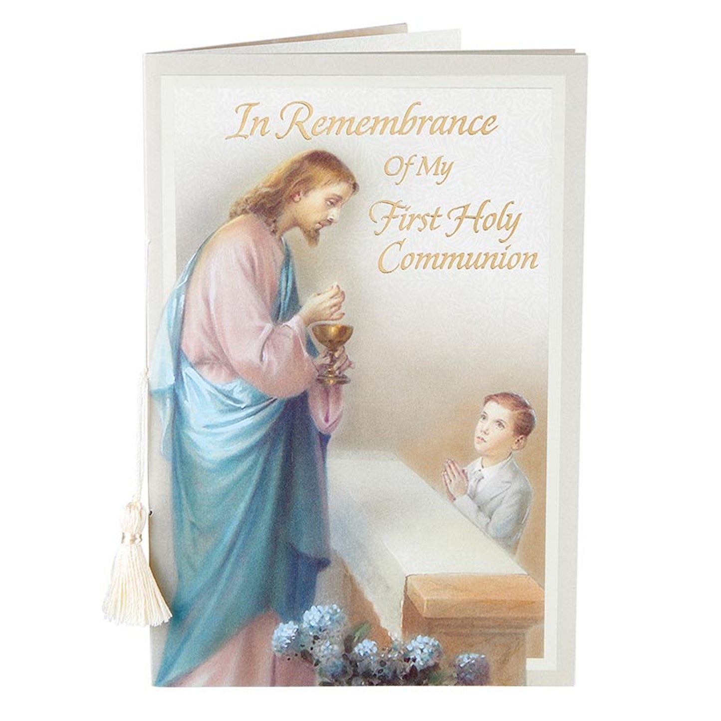 First Communion Certificard- Boy