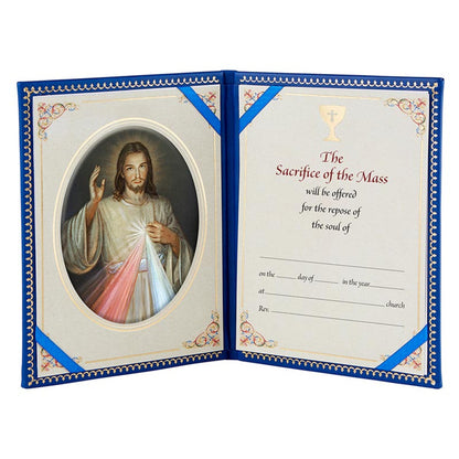 Divine Mercy Padded Mass Card