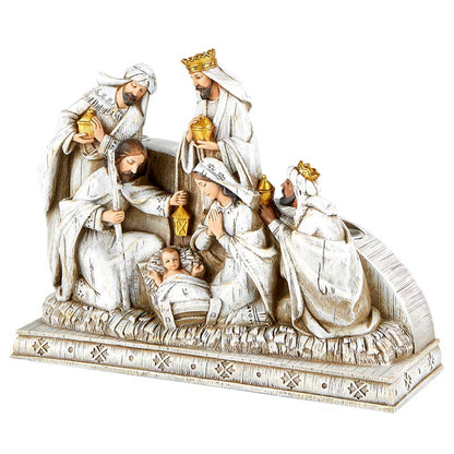 Nativity Advent Candle Holder