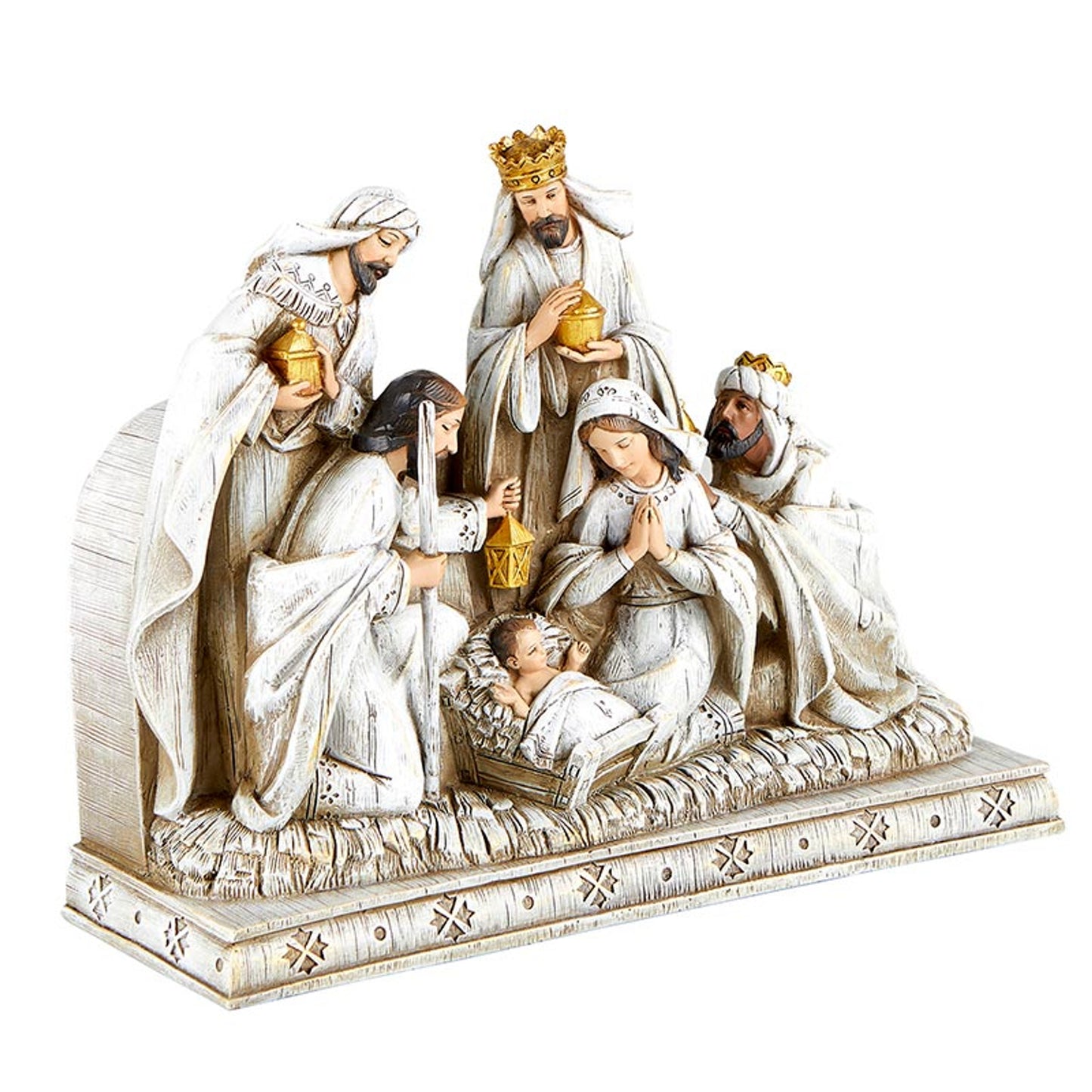 Nativity Advent Candle Holder