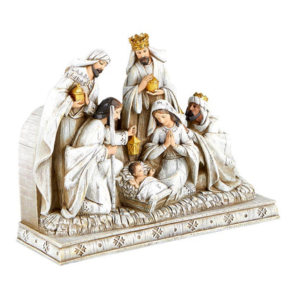 Nativity Advent Candle Holder