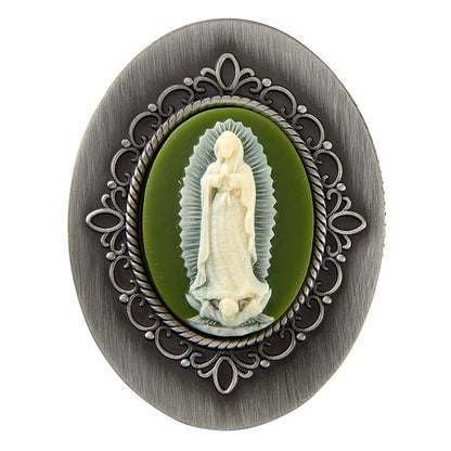 Our Lady of Guadalupe Cameo Rosary Box