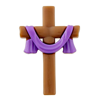 Easter Cross Button