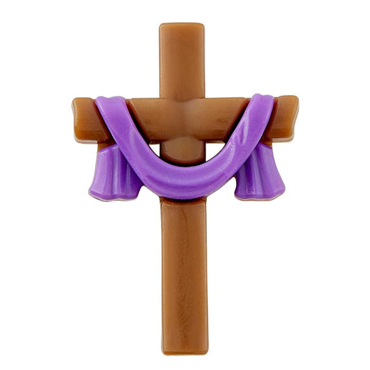 Easter Cross Button