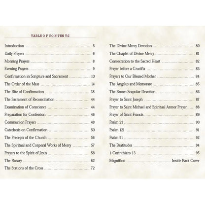 Aquinas Press Prayer Book - My Confirmation Prayer Book