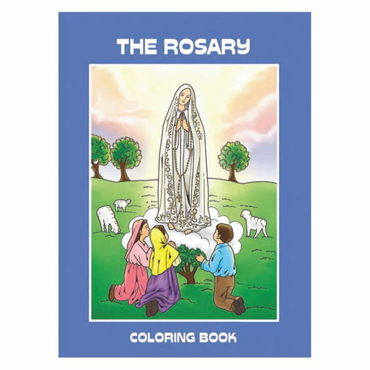 Aquinas Kids Coloring Book - The Rosary - 12/PK