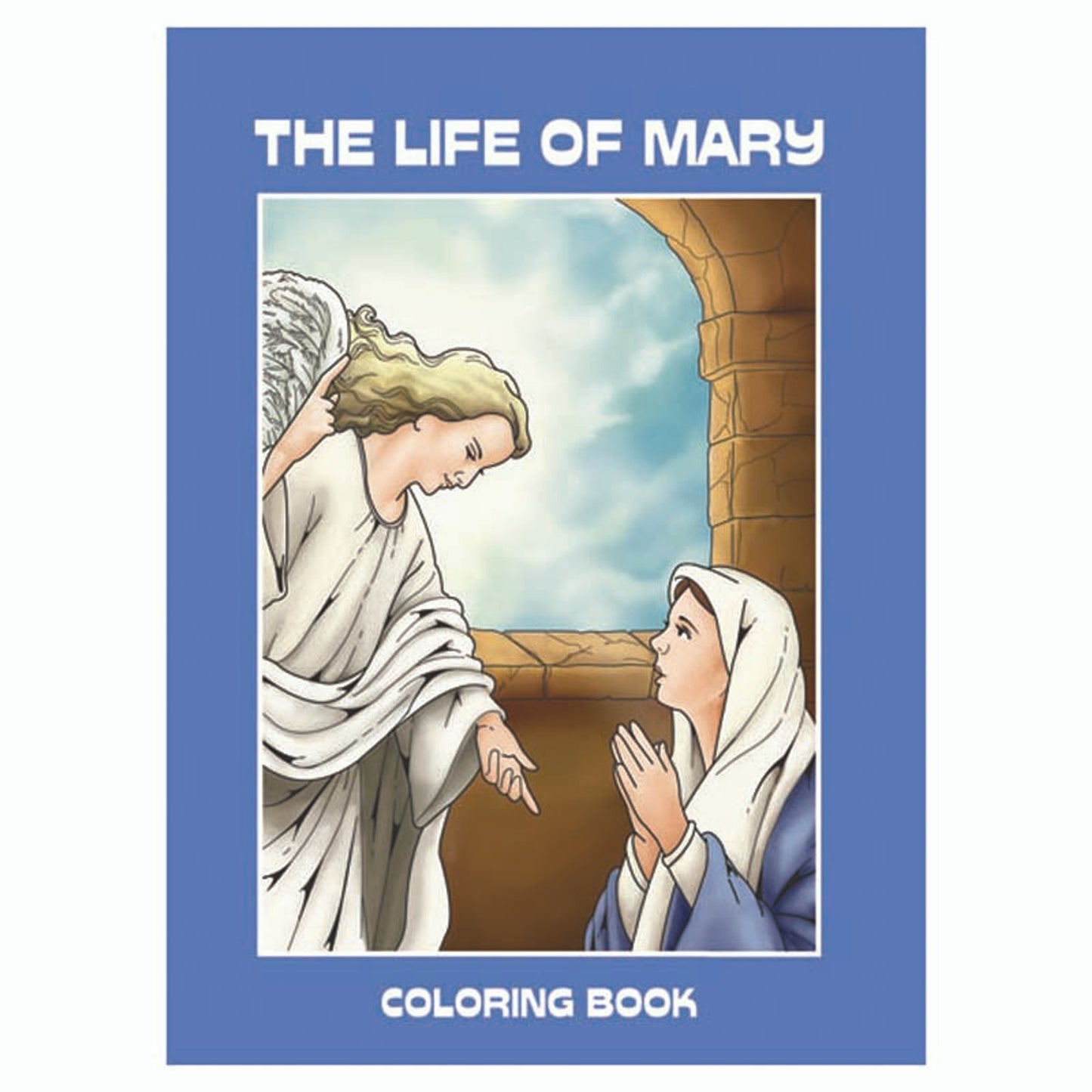 Aquinas Kids Coloring Book - The Life of Mary - 12/PK