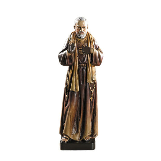 8" H Saint Pio Statue