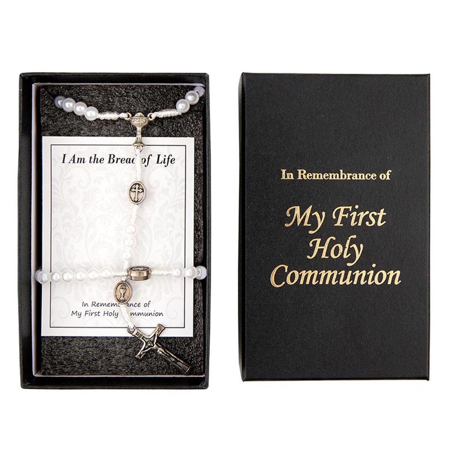 First Communion Necklace Bracelet Set - Girl
