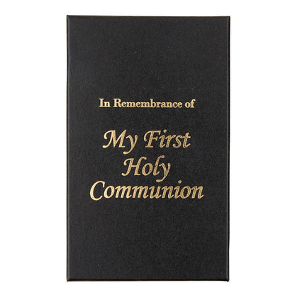 First Communion Necklace Bracelet Set - Boy