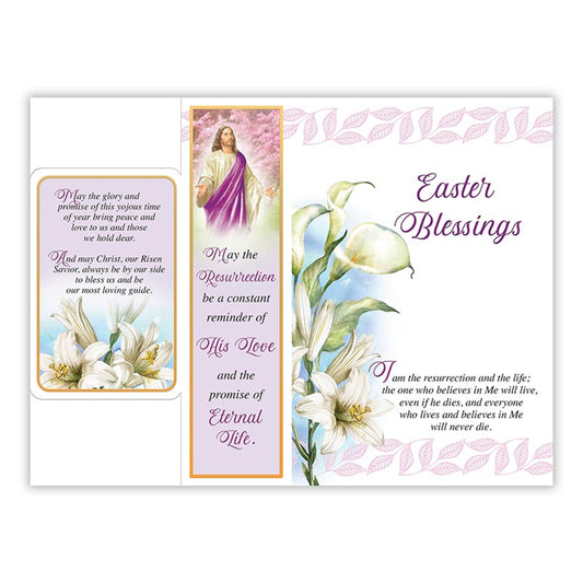 Jesus is Risen - Easter Card with Keepsake Bookmark