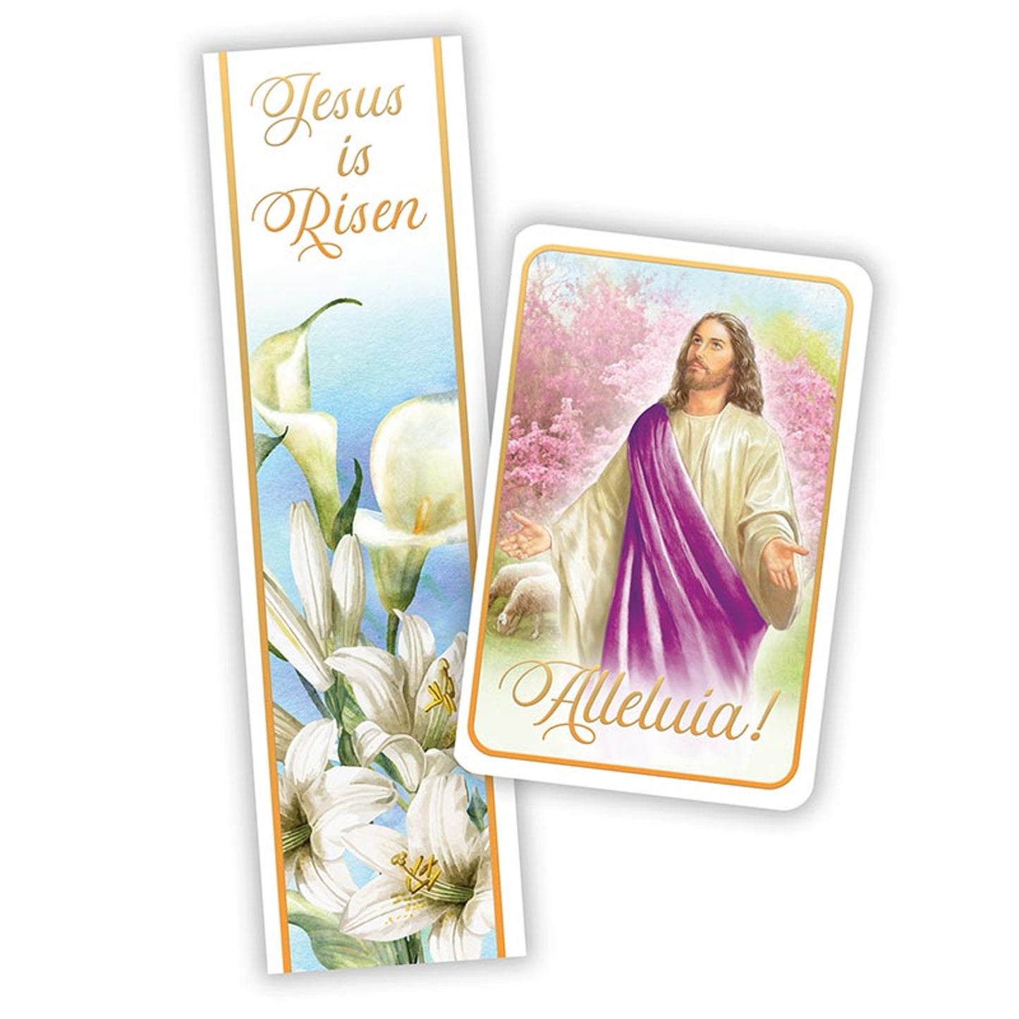 Jesus is Risen - Easter Card with Keepsake Bookmark