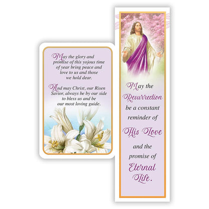 Jesus is Risen - Easter Card with Keepsake Bookmark