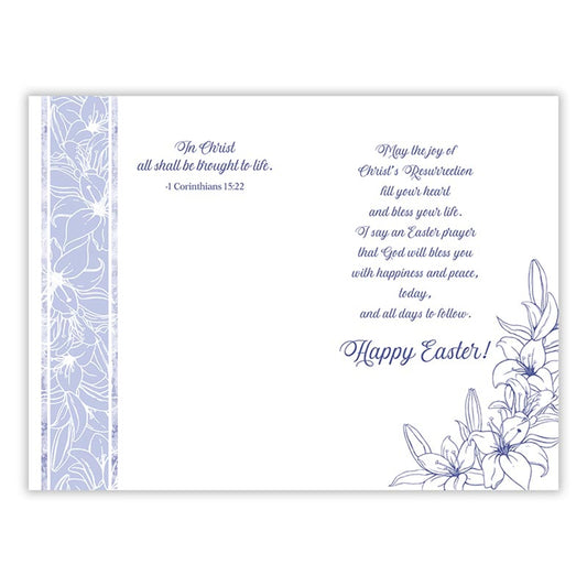Jesus and Daffodils - Easter General Card