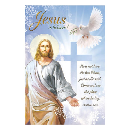 Jesus is Risen with Dove - General Easter Card