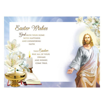 Jesus is Risen with Dove - General Easter Card