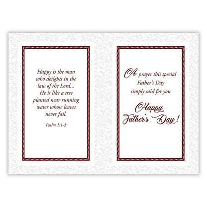 On Mother's Day - General Father's Day Card - Red