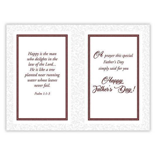 On Mother's Day - General Father's Day Card - Red