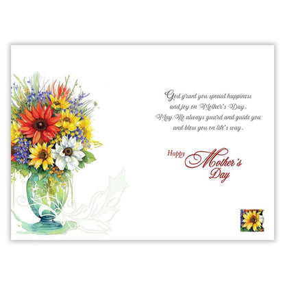 On Mother's Day - General Mother's Day Card - White