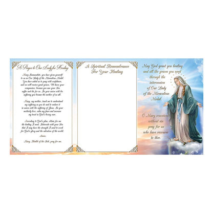 That You May Be Healed - Get Well Trifold