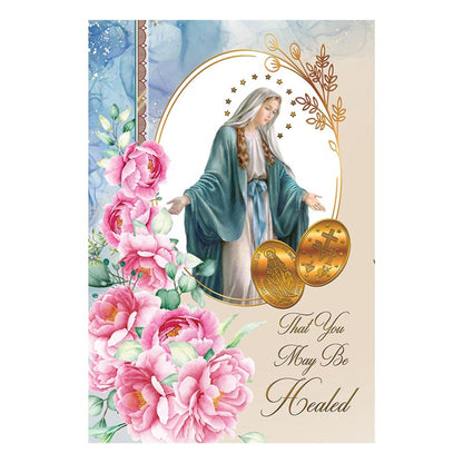 That You May Be Healed - Get Well Trifold - Floral