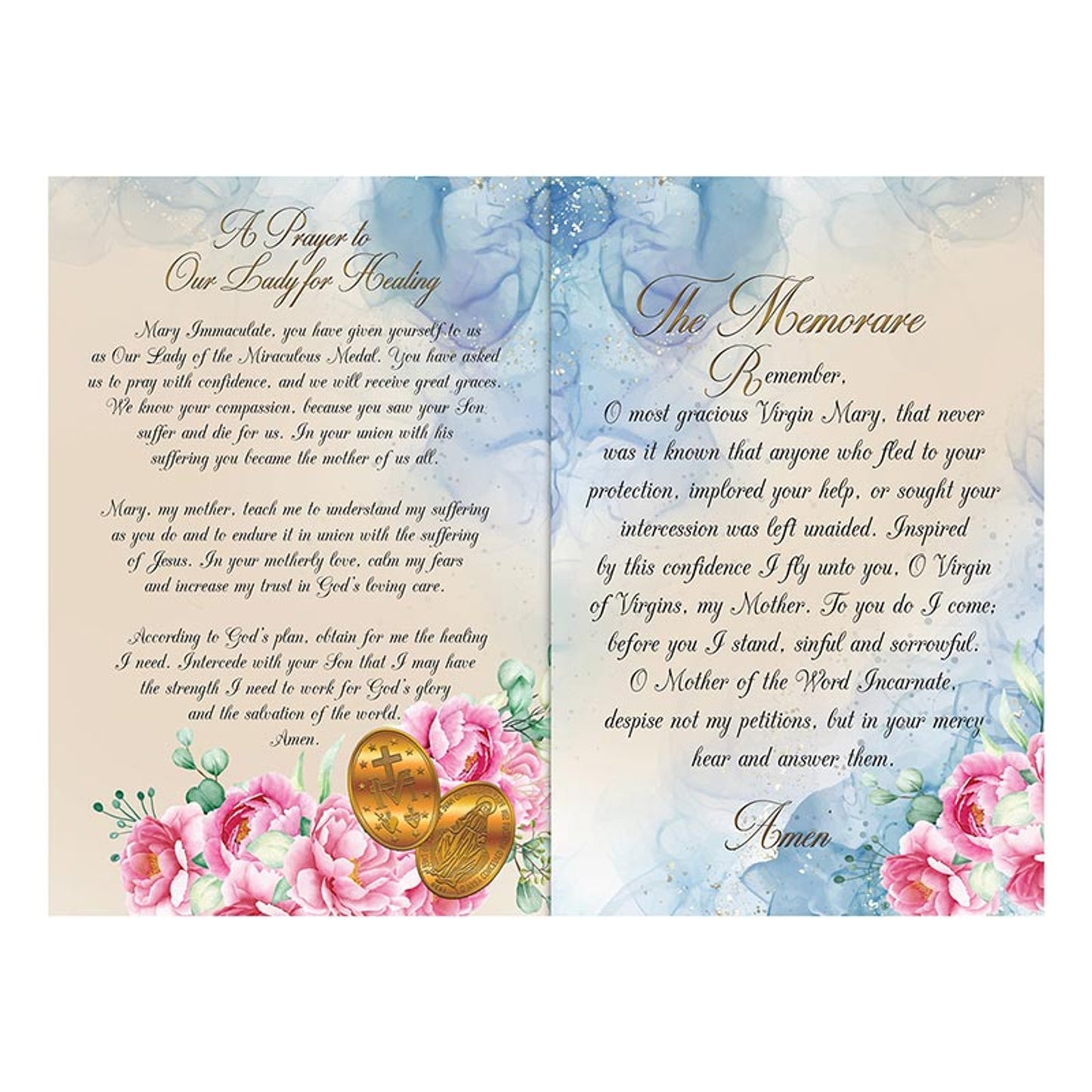 That You May Be Healed - Get Well Trifold - Floral